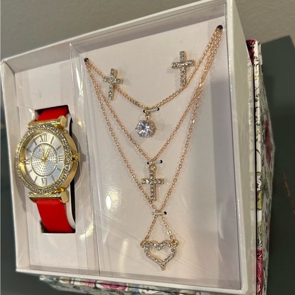 *LAST CALL* Ashley Princess Collection Watch & Jewelry Box Set - Picture 1 of 7